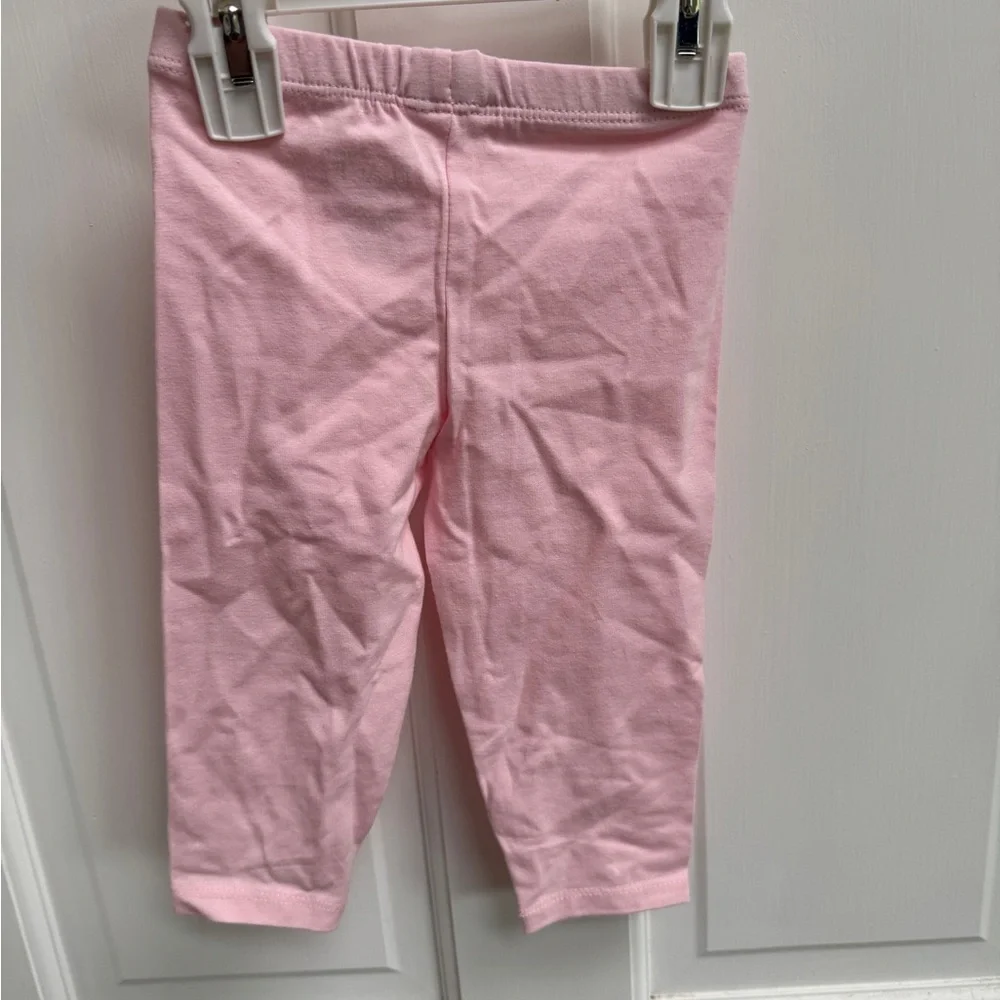 The Children's Place 3T Girls Soft Pink Capri Leggings